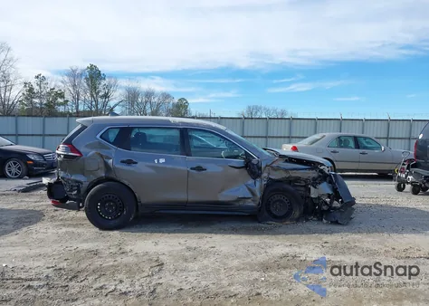 2017 Nissan Rogue S from USA, damaged, VIN KNMAT2MT4HP569917